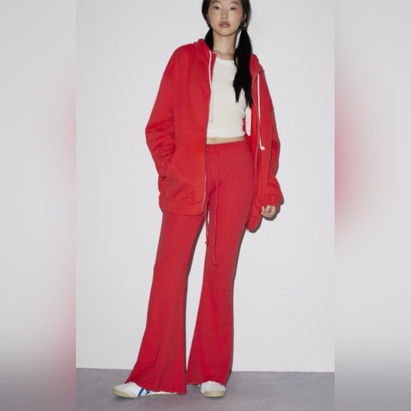 Out From Under Merrick Zip UpHoodie Sweatshirt - Picture 4 of 10